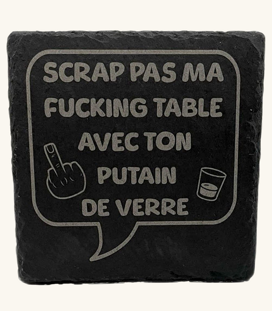 Sous verre Fucking Table