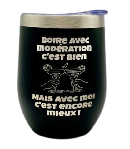 Verre boire avec modération - L'usine à délire