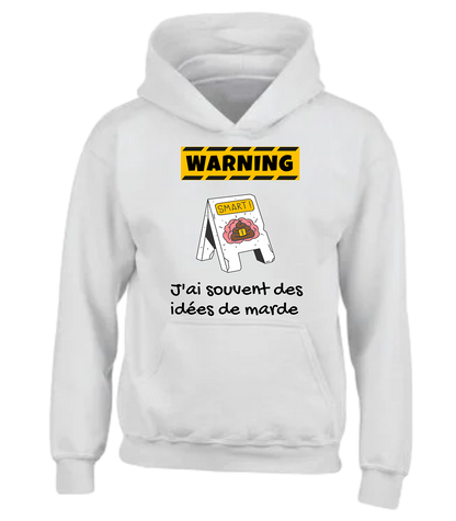 Coton ouaté Unisexe J'ai souvent des idées de marde - L'usine à délire