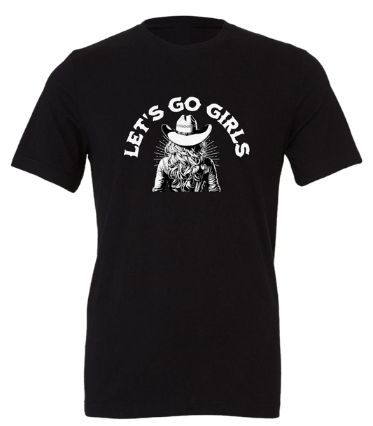 T-shirt Unisexe Let's go girls